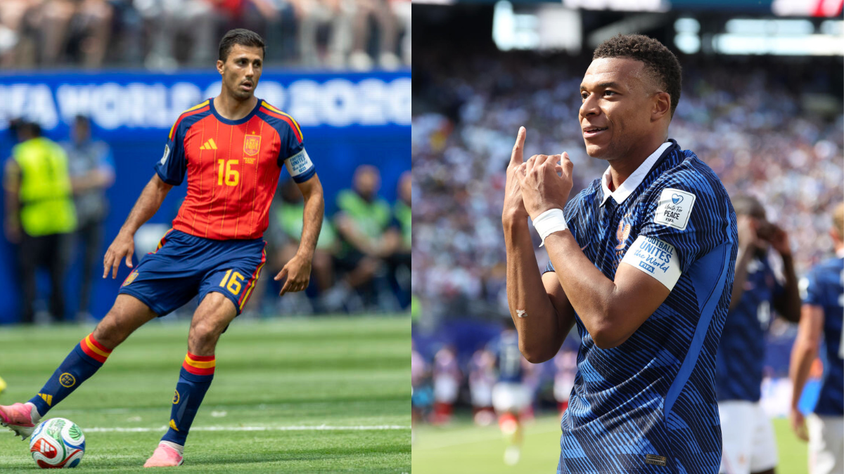 collage Rodri y Mbappe Mundial 2026